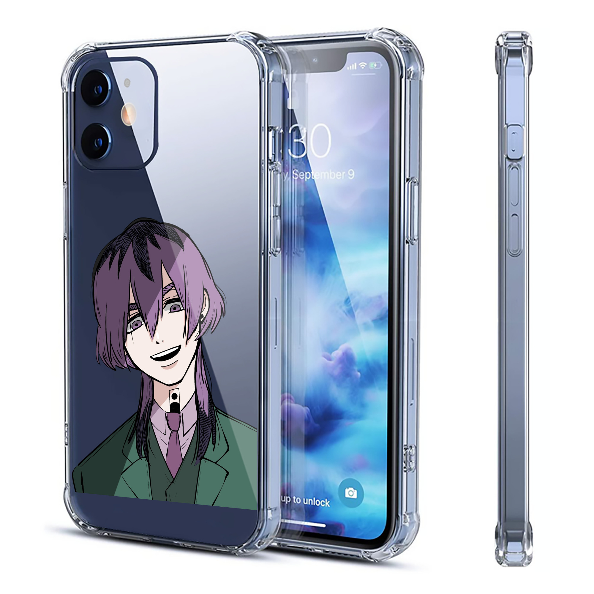 （画像用） 東京リベンジャーズ Tokyo Revengers 【iPhone 12シリーズ対応】透明スマホケース（クリアソフトケース）